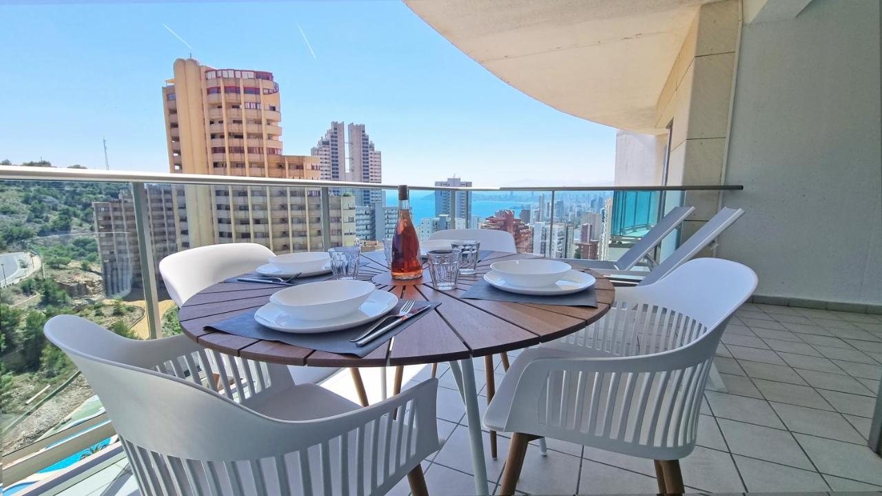 Skyline 9 De 2 Soleado Con Terraza Privada Appartement Benidorm